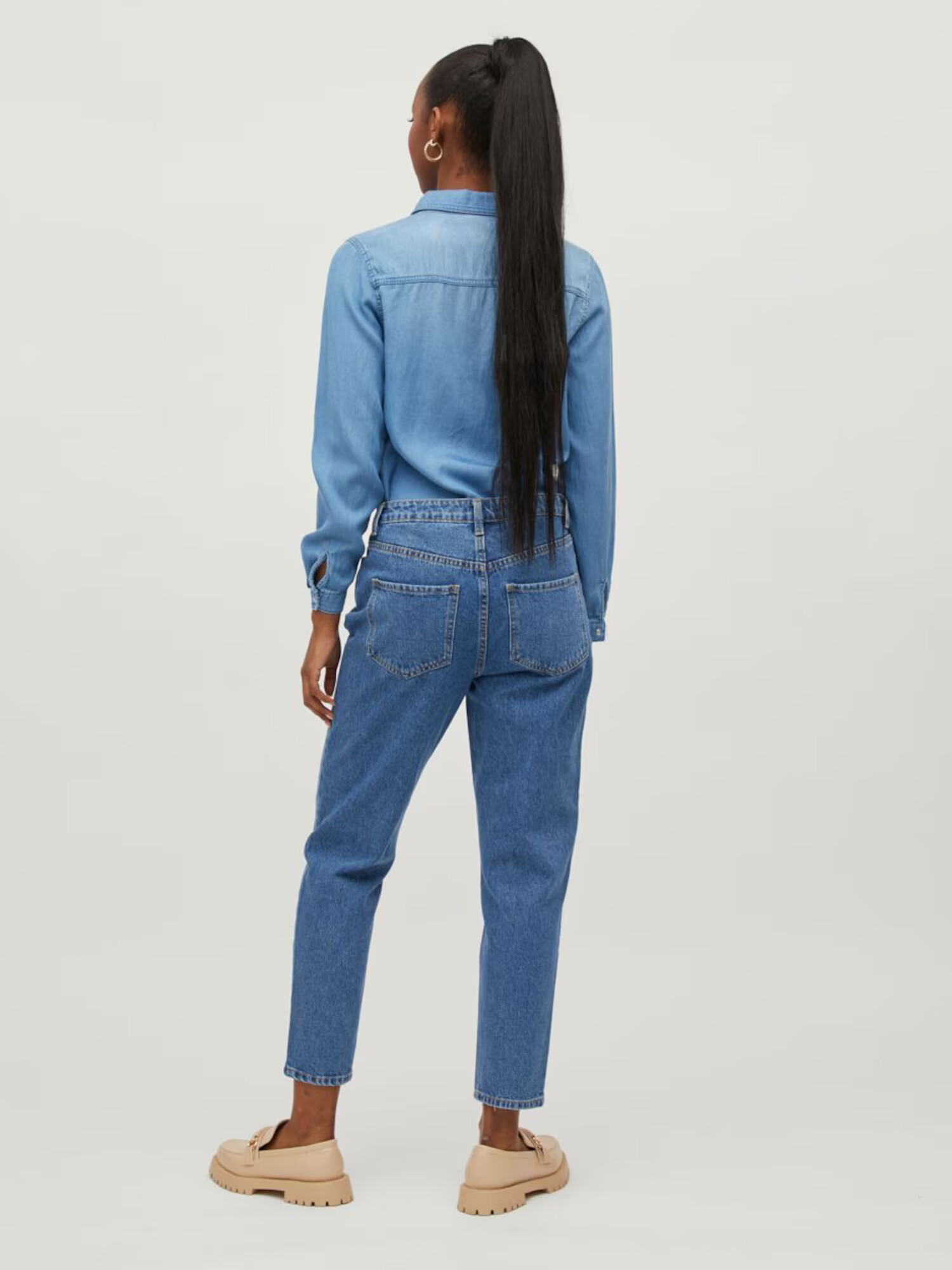 Vila Petite Bluza moder denim - Pepit.si