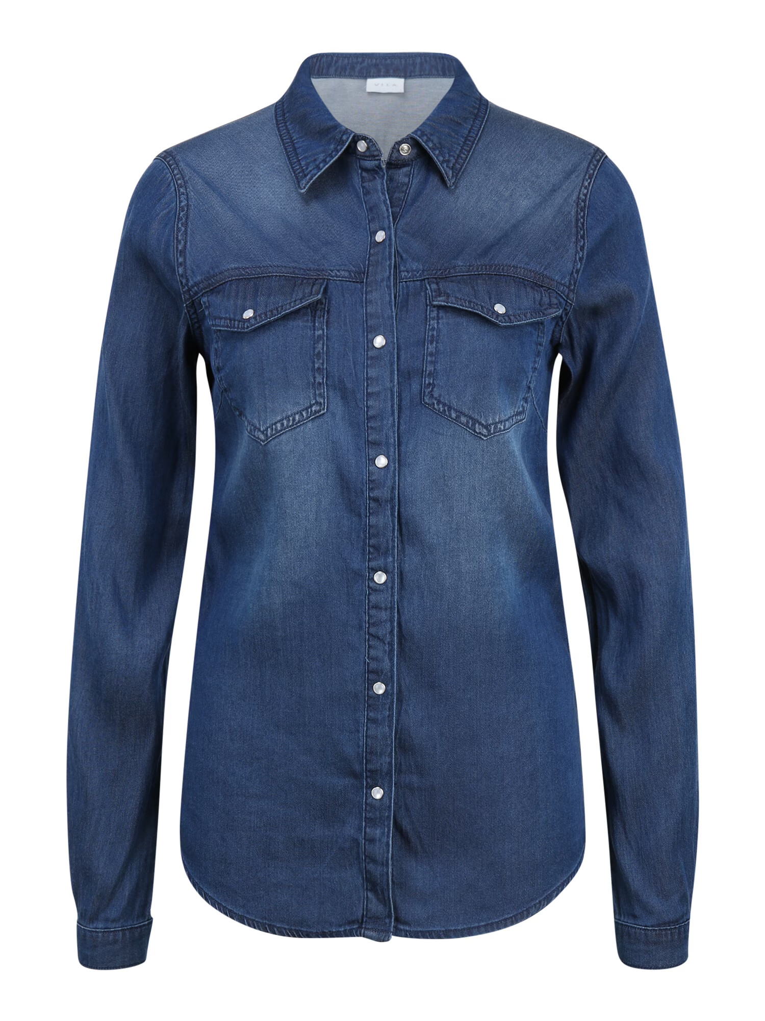 VILA Bluse 'BISTA' moder denim - Pepit.si