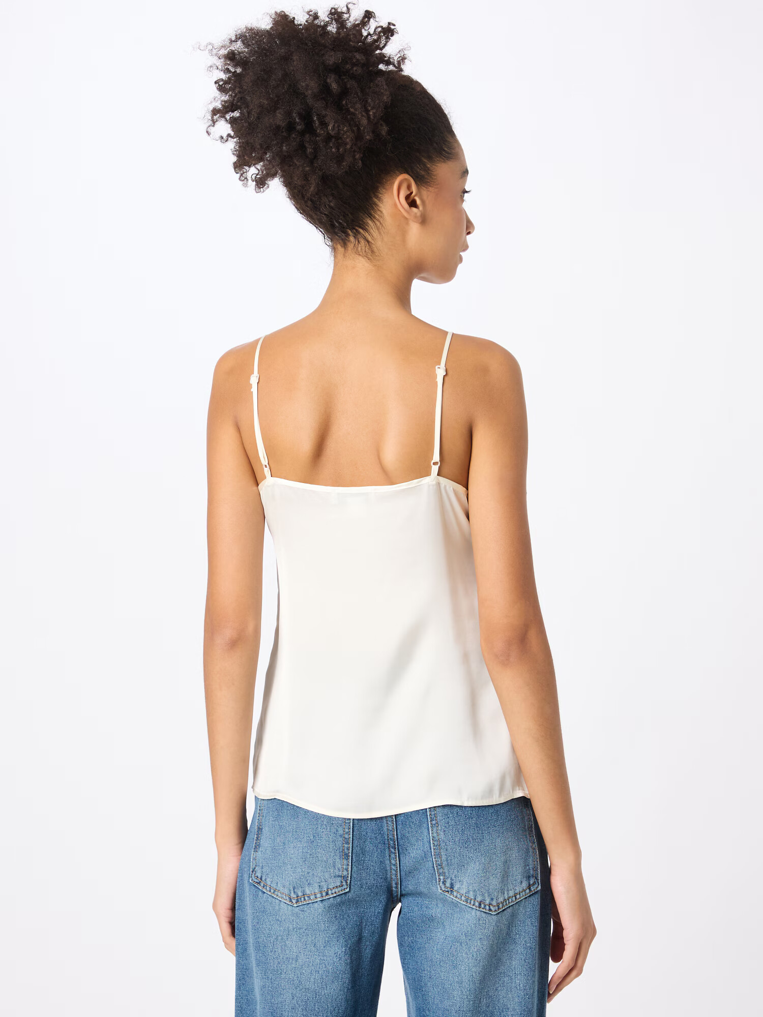 Warehouse Top 'Cami' off-bela - Pepit.si