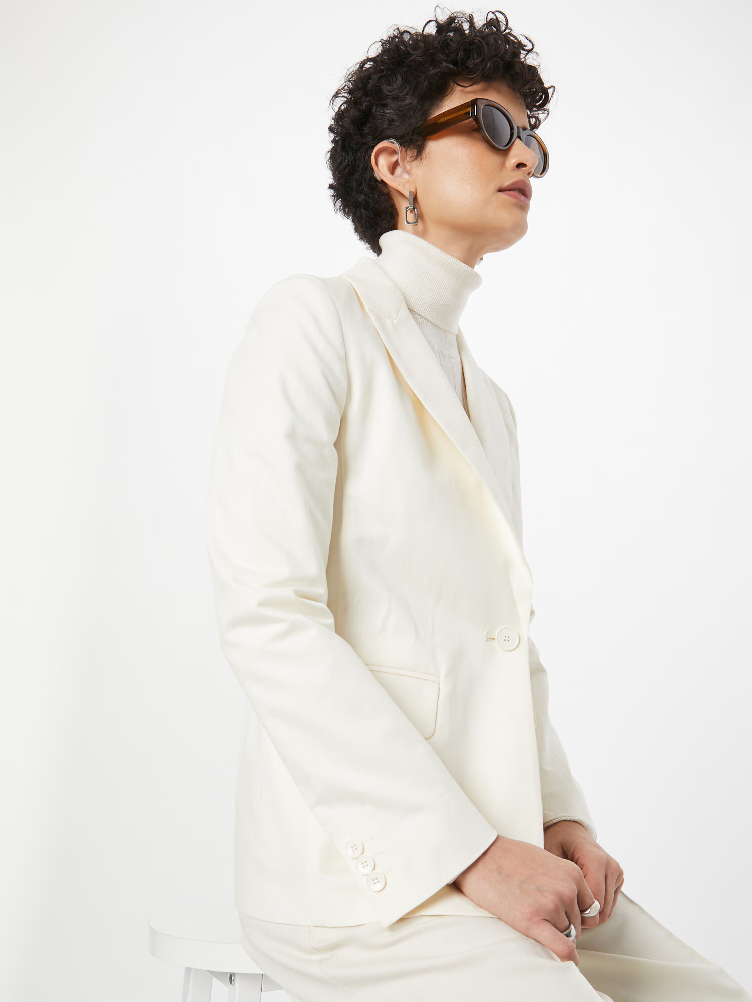 Weekend Max Mara Blazer 'GELOSIA' kremna - Pepit.si