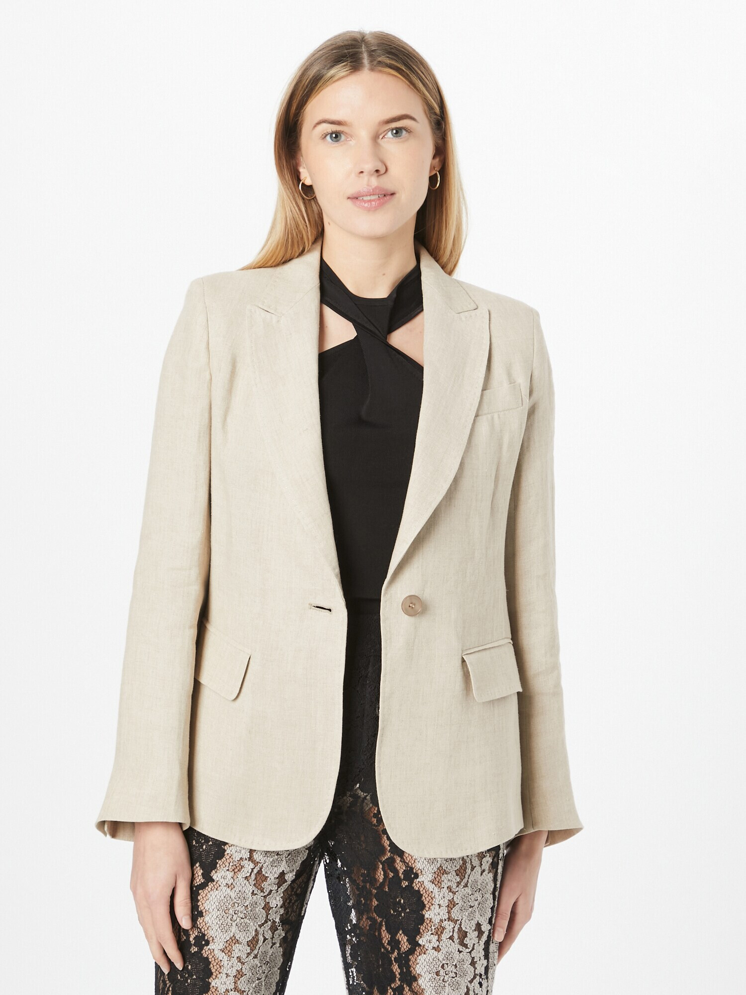 Weekend Max Mara Blazer 'NALUT' greige - Pepit.si