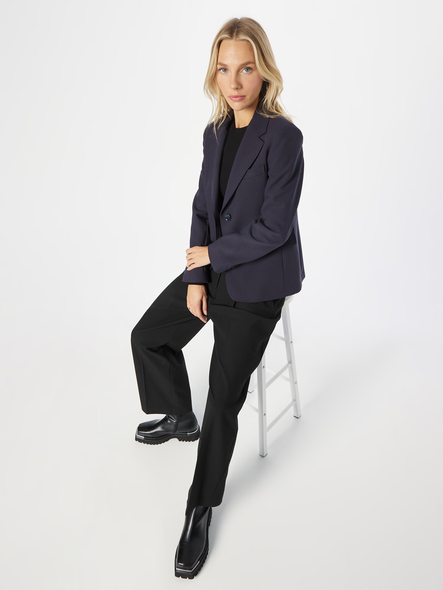 Weekend Max Mara Blazer 'UVA' mornarska - Pepit.si