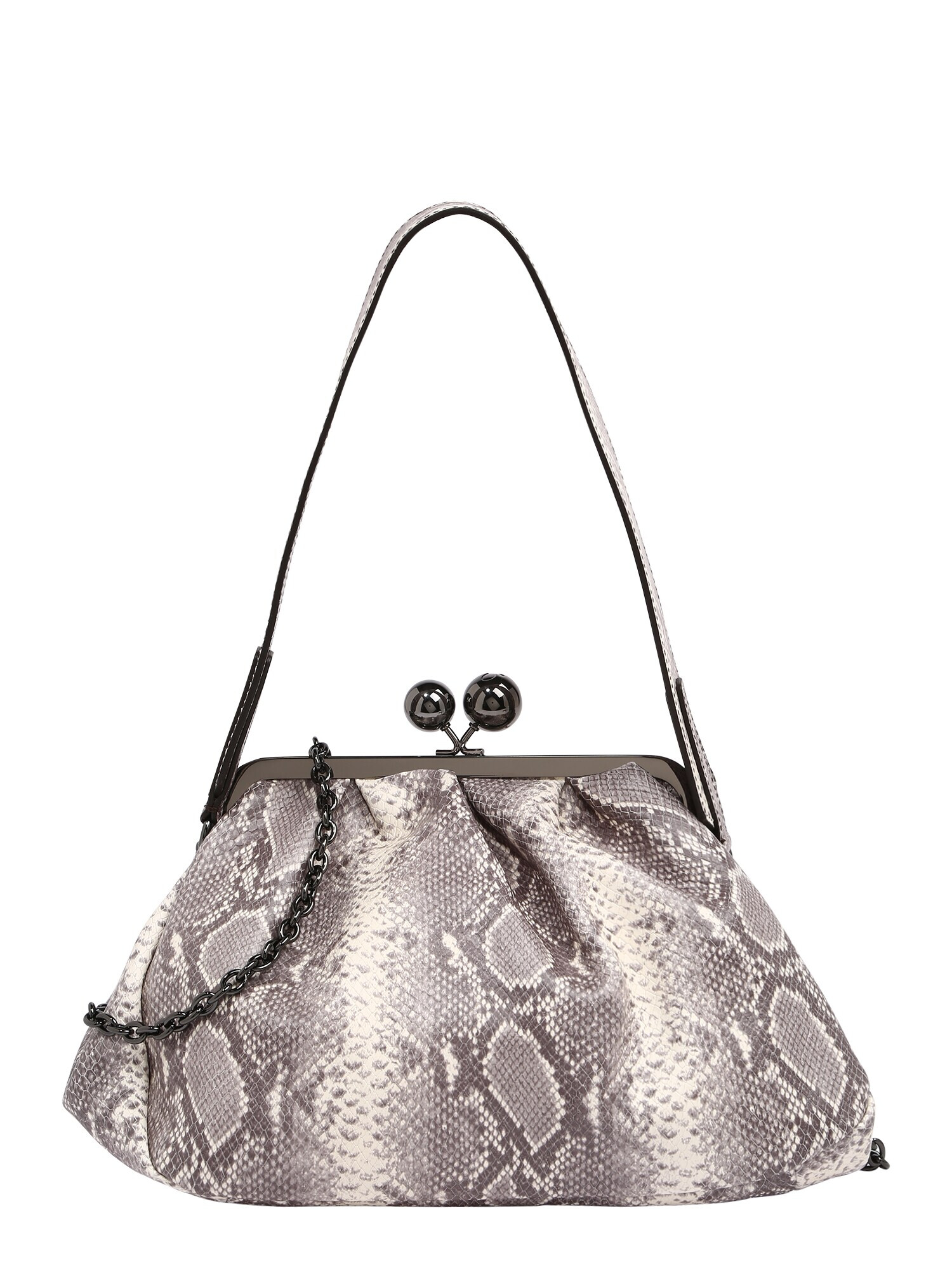 Weekend Max Mara Tasche 'Gambo' siva / bela - Pepit.si