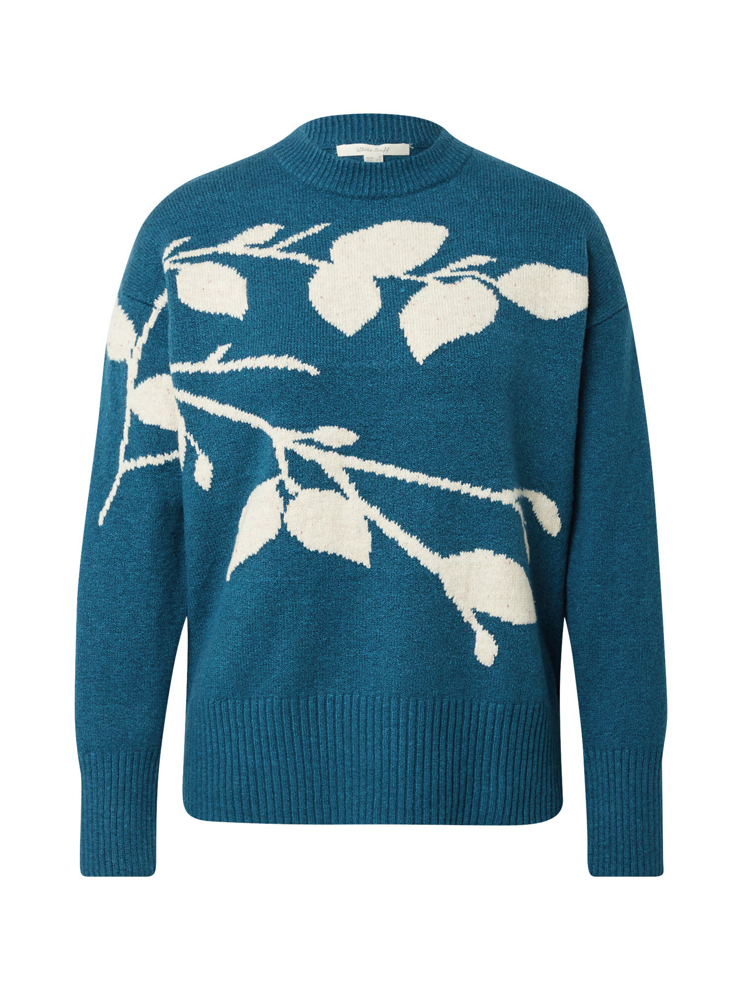 WHITE STUFF Pullover 'Forest Intarsia' mornarska / kremna - Pepit.si