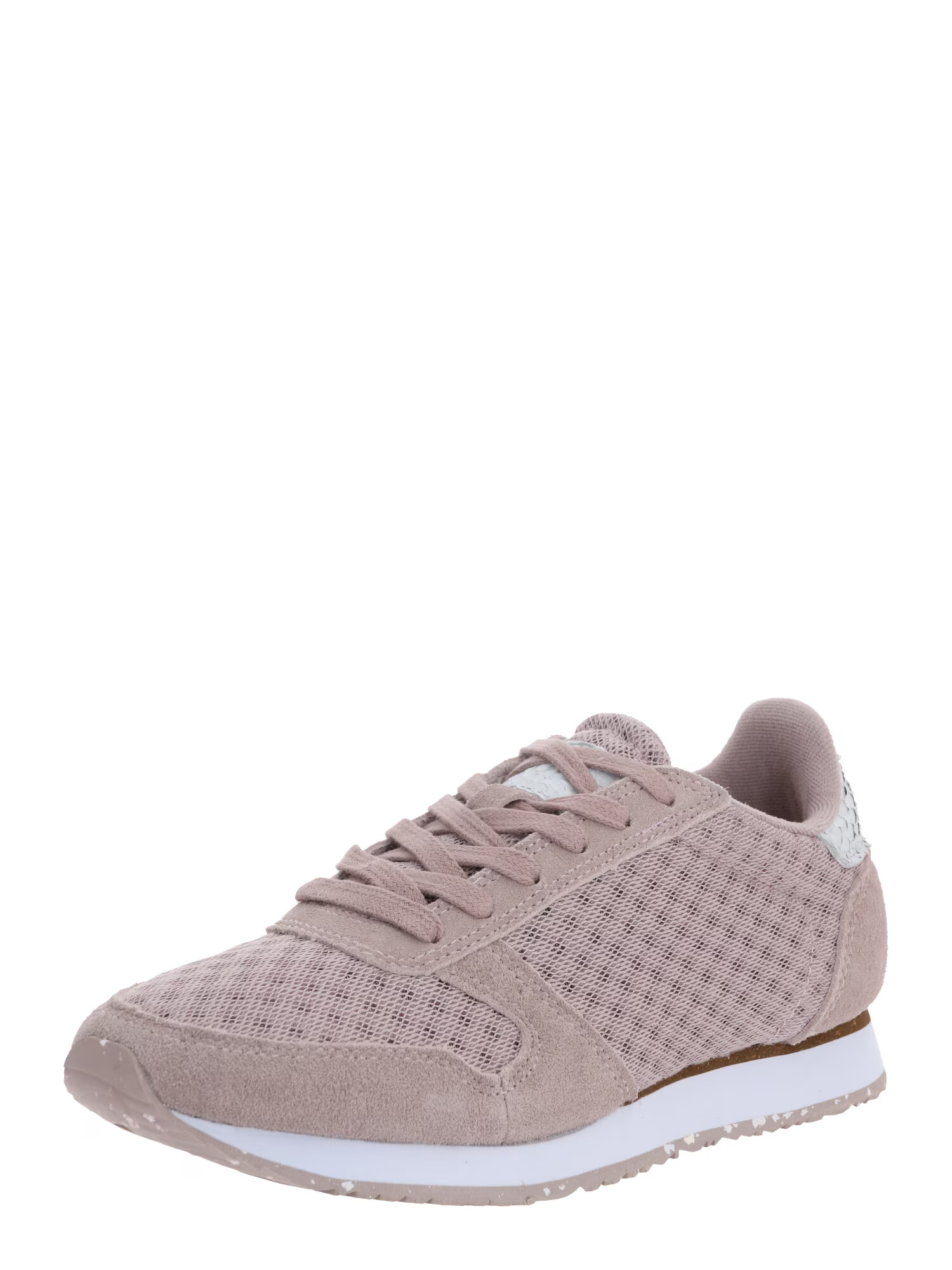 WODEN Nizke superge 'Ydun Suede Mesh II' siva / roza - Pepit.si