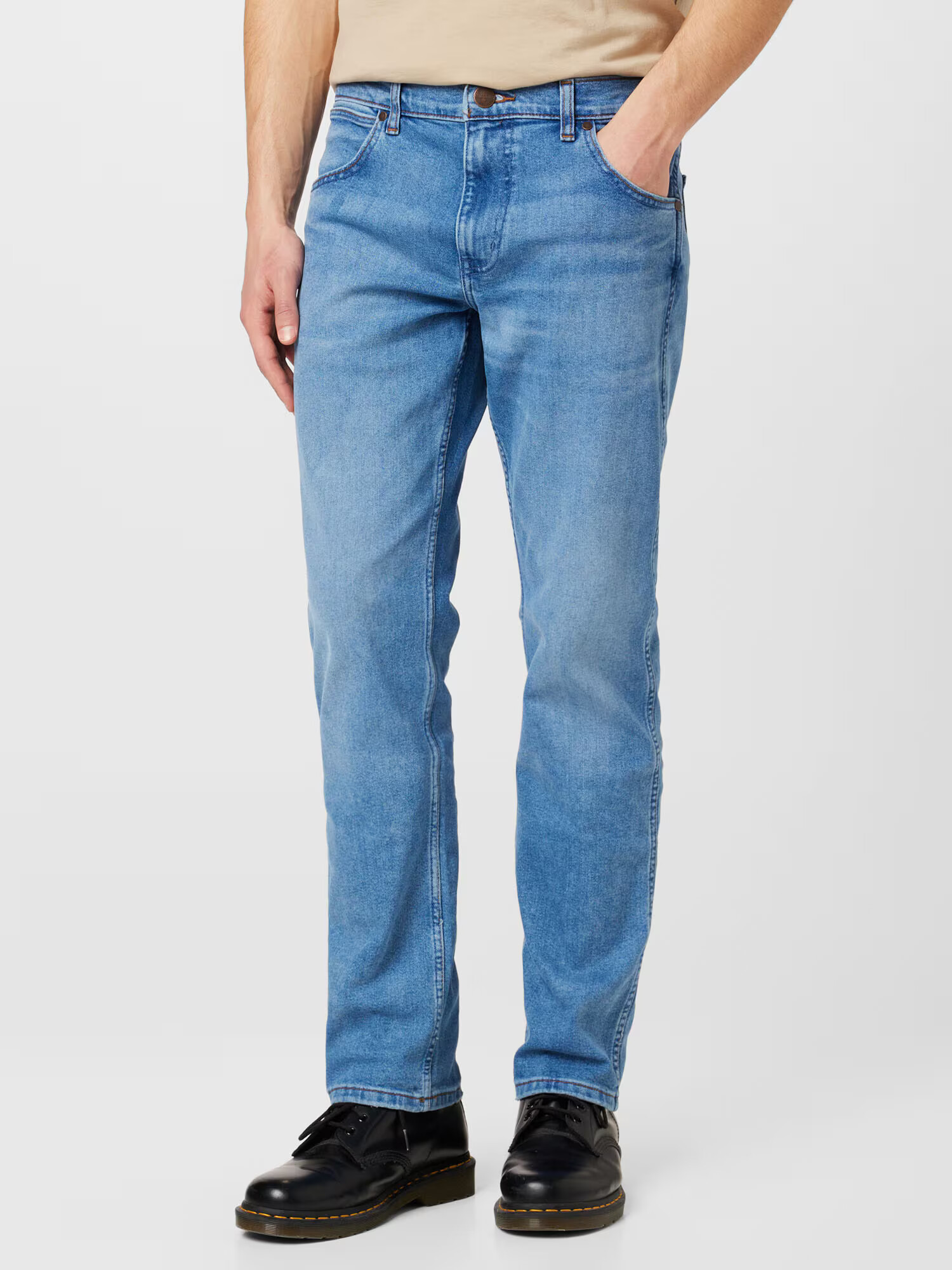 WRANGLER Kavbojke 'GREENSBORO' moder denim - Pepit.si