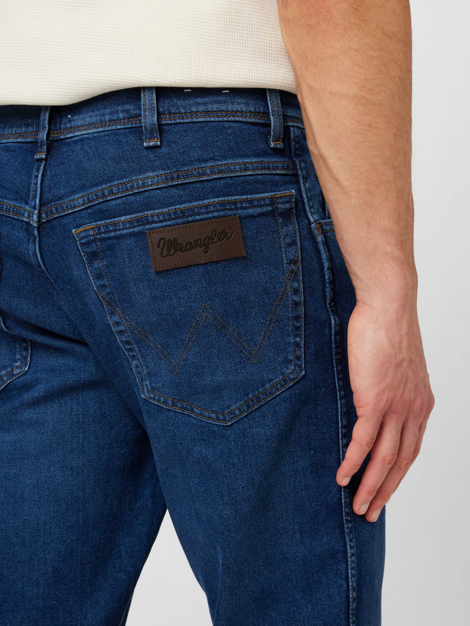 WRANGLER Kavbojke 'TEXAS' moder denim - Pepit.si