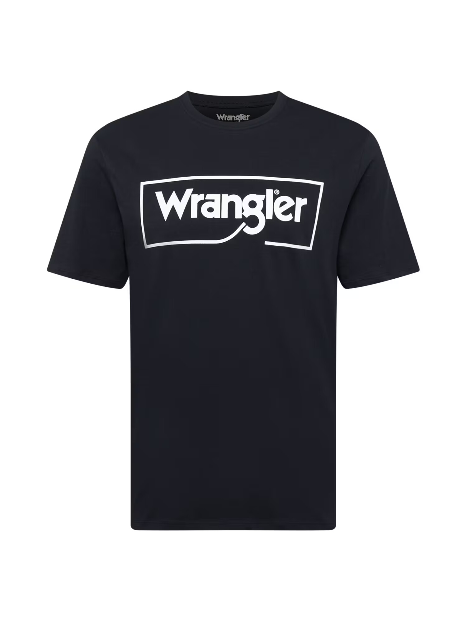 WRANGLER Majica črna / bela - Pepit.si