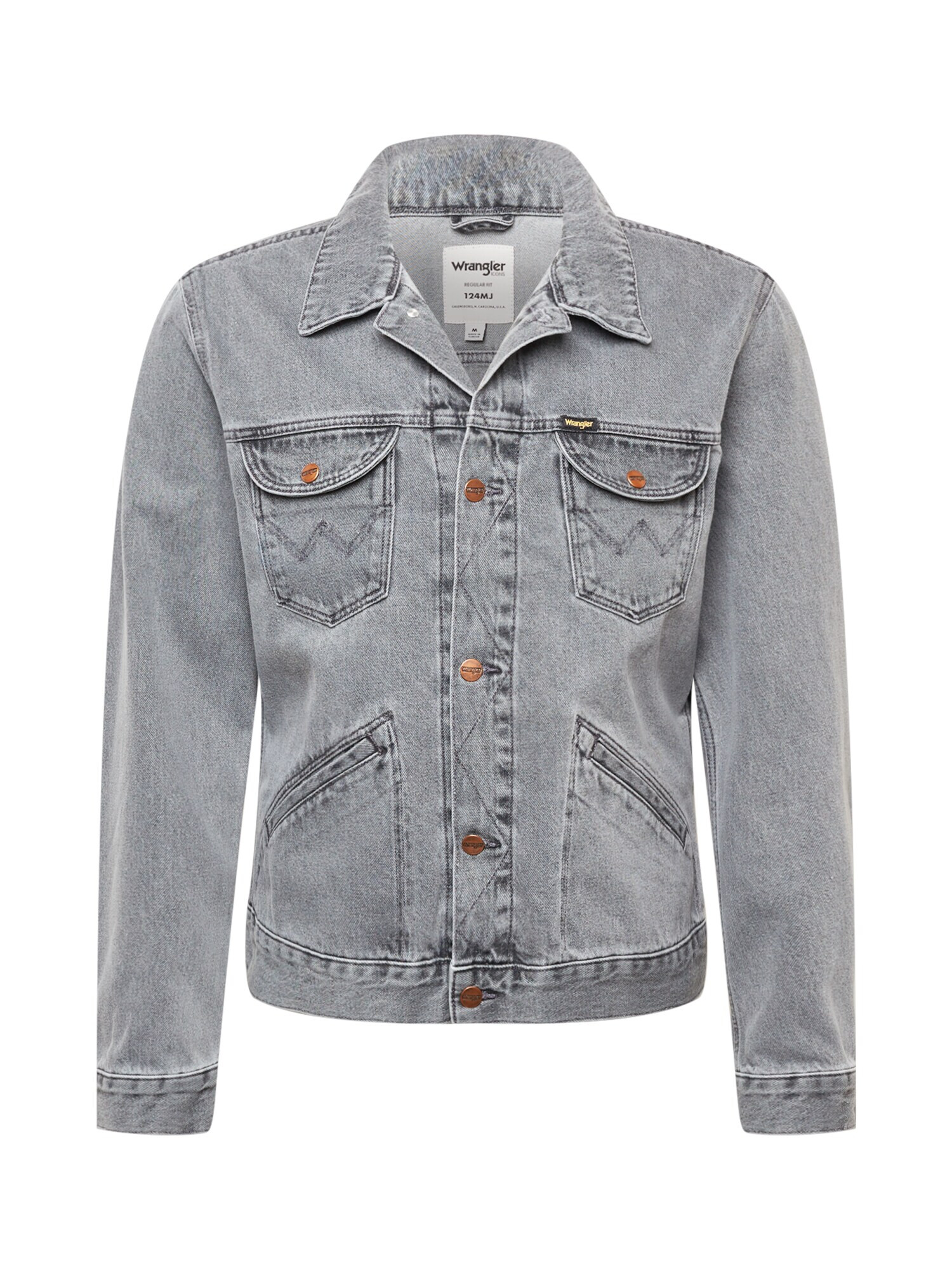 WRANGLER Prehodna jakna siv denim - Pepit.si