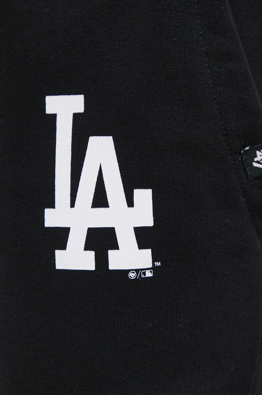 47brand Hlače Mlb Los Angeles Dodgers črna barva - Pepit.si