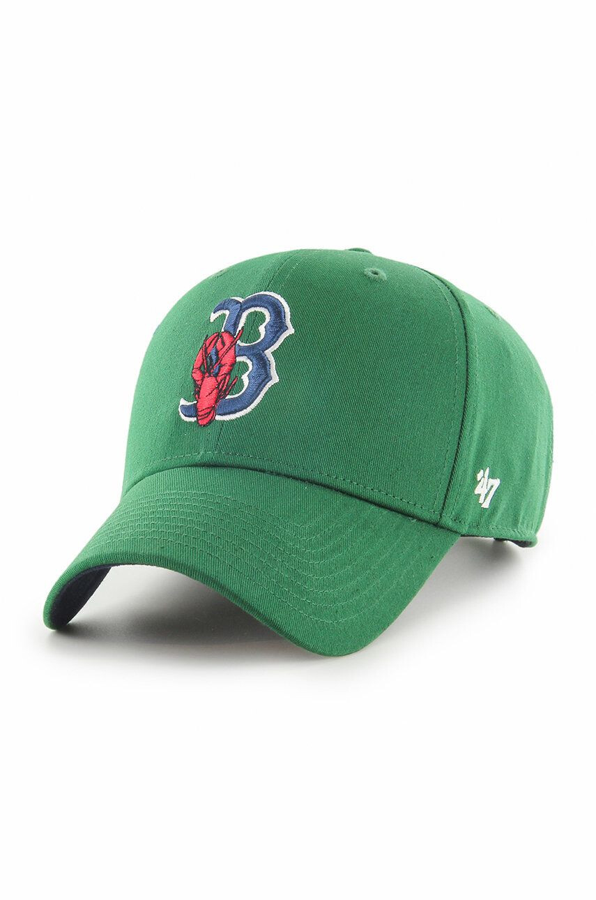 47brand Kapa Boston Red Sox zelena barva - Pepit.si