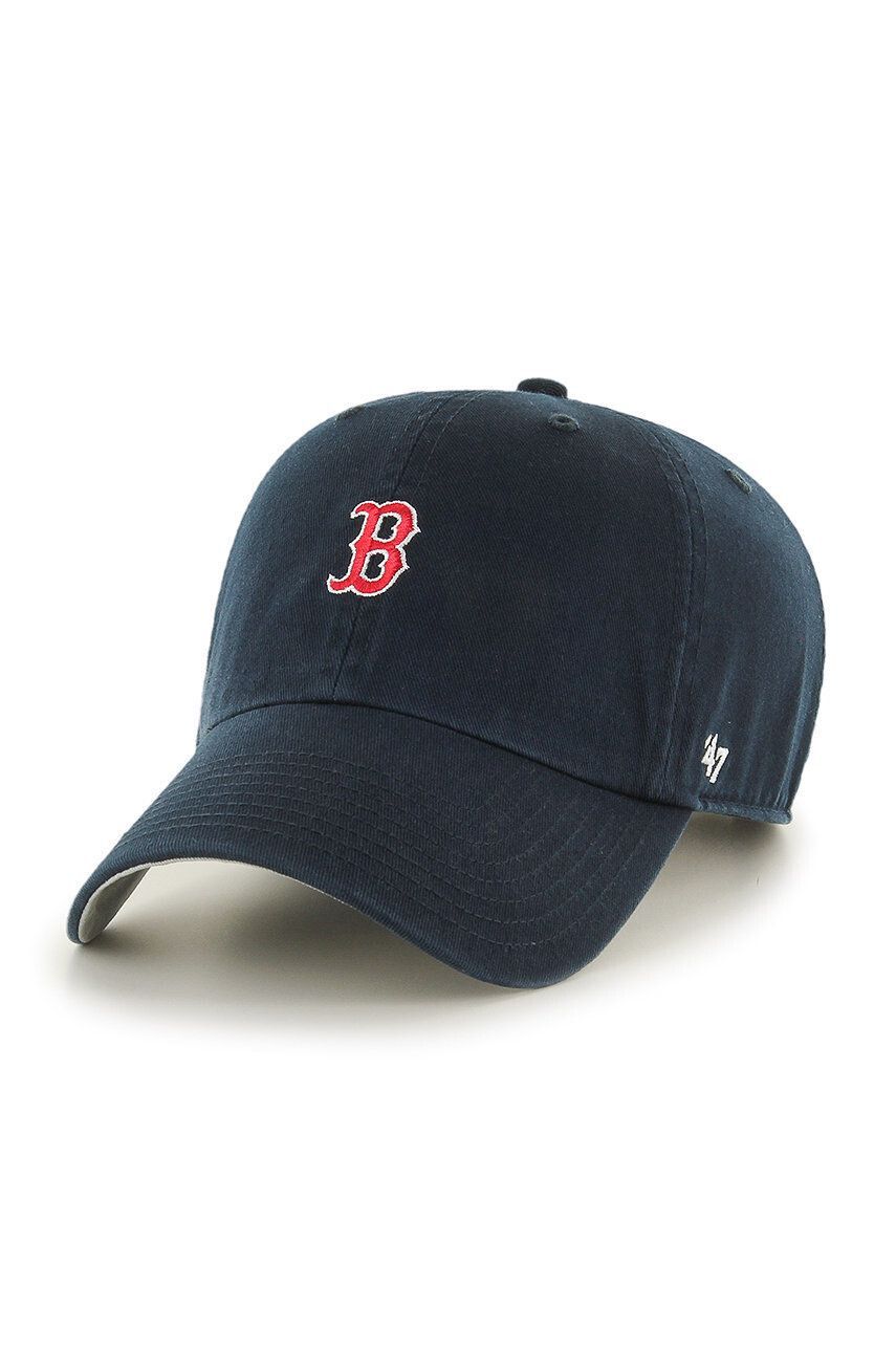 47brand Kapa Boston Red Sox mornarsko modra barva - Pepit.si