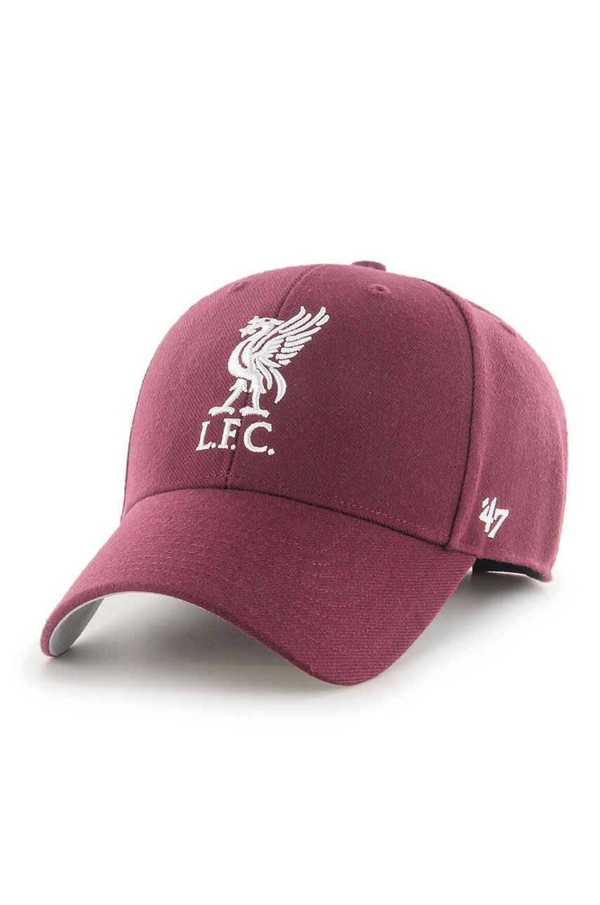 47brand Kapa Epl Liverpool Fc vijolična barva - Pepit.si