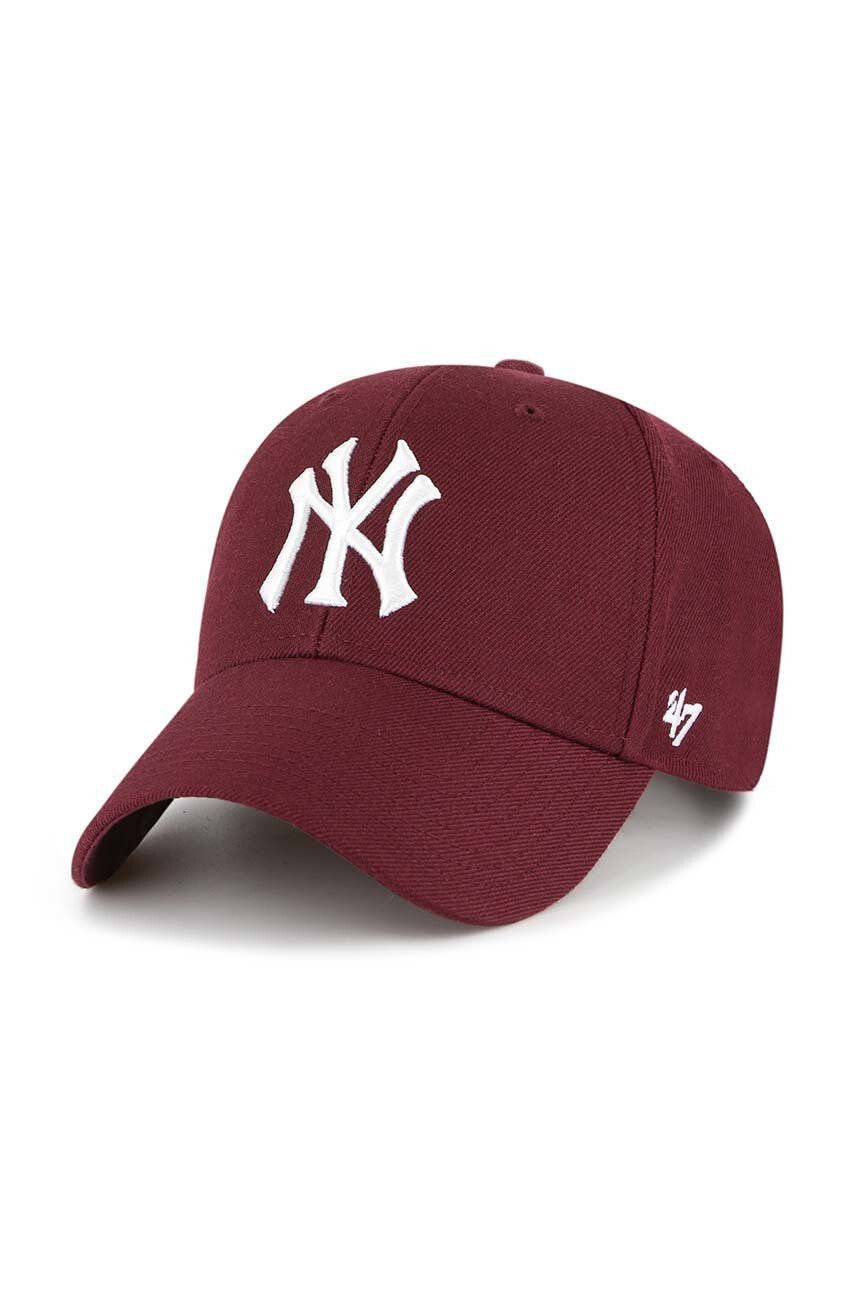 47brand Kapa iz mešanice volne Mlb New York Yankees - Pepit.si