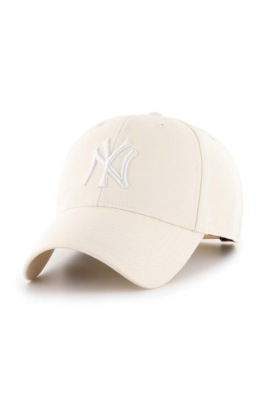 47brand Kapa iz mešanice volne MLB New York Yankees - Pepit.si