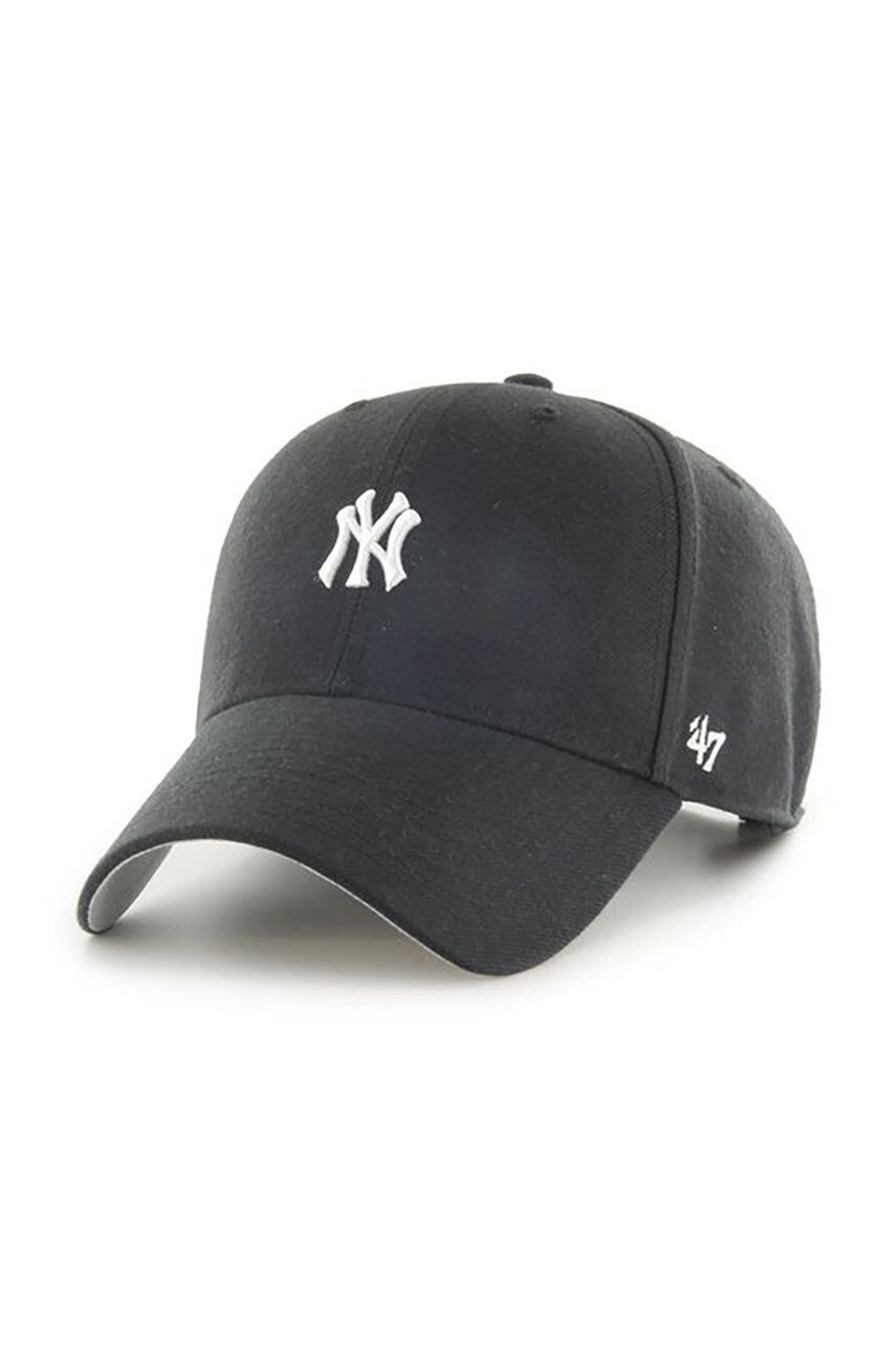 47brand Kapa Mlb New York Yankees črna barva - Pepit.si