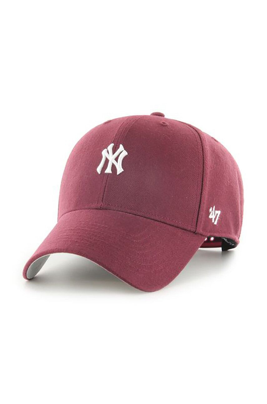 47brand Kapa Mlb New York Yankees bordo barva - Pepit.si