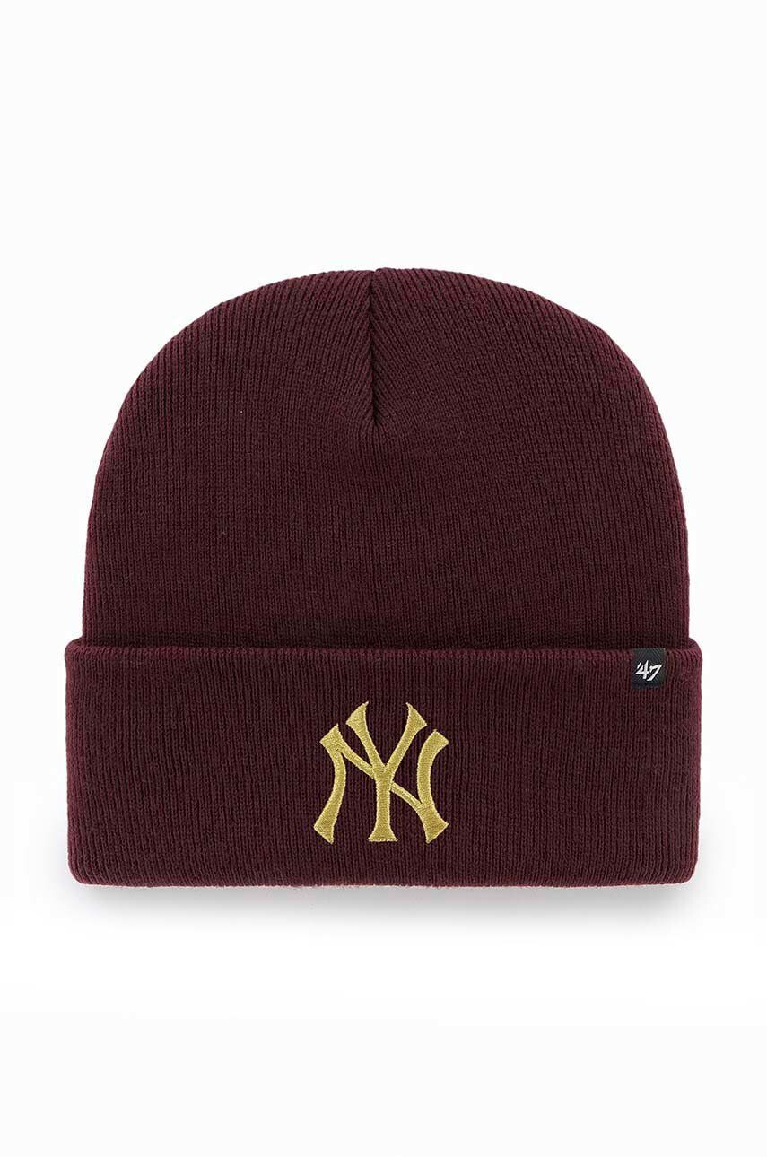 47brand Kapa Mlb New York Yankees bordo barva - Pepit.si