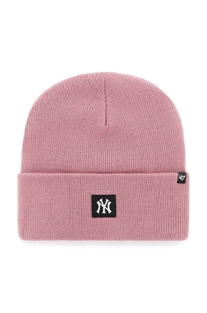 47brand Kapa Mlb New York Yankees roza barva - Pepit.si