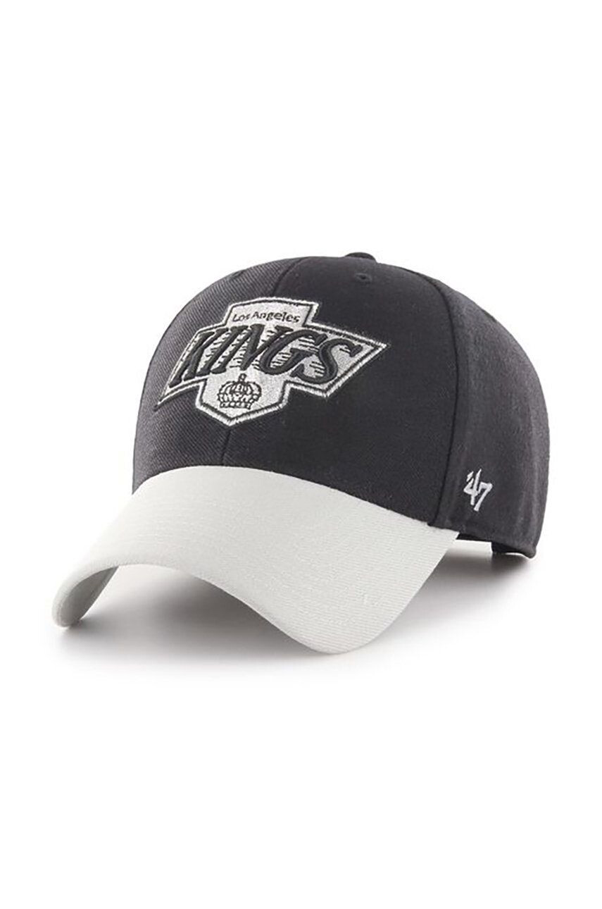 47brand Kapa Nhl Vintage La Kings črna barva - Pepit.si