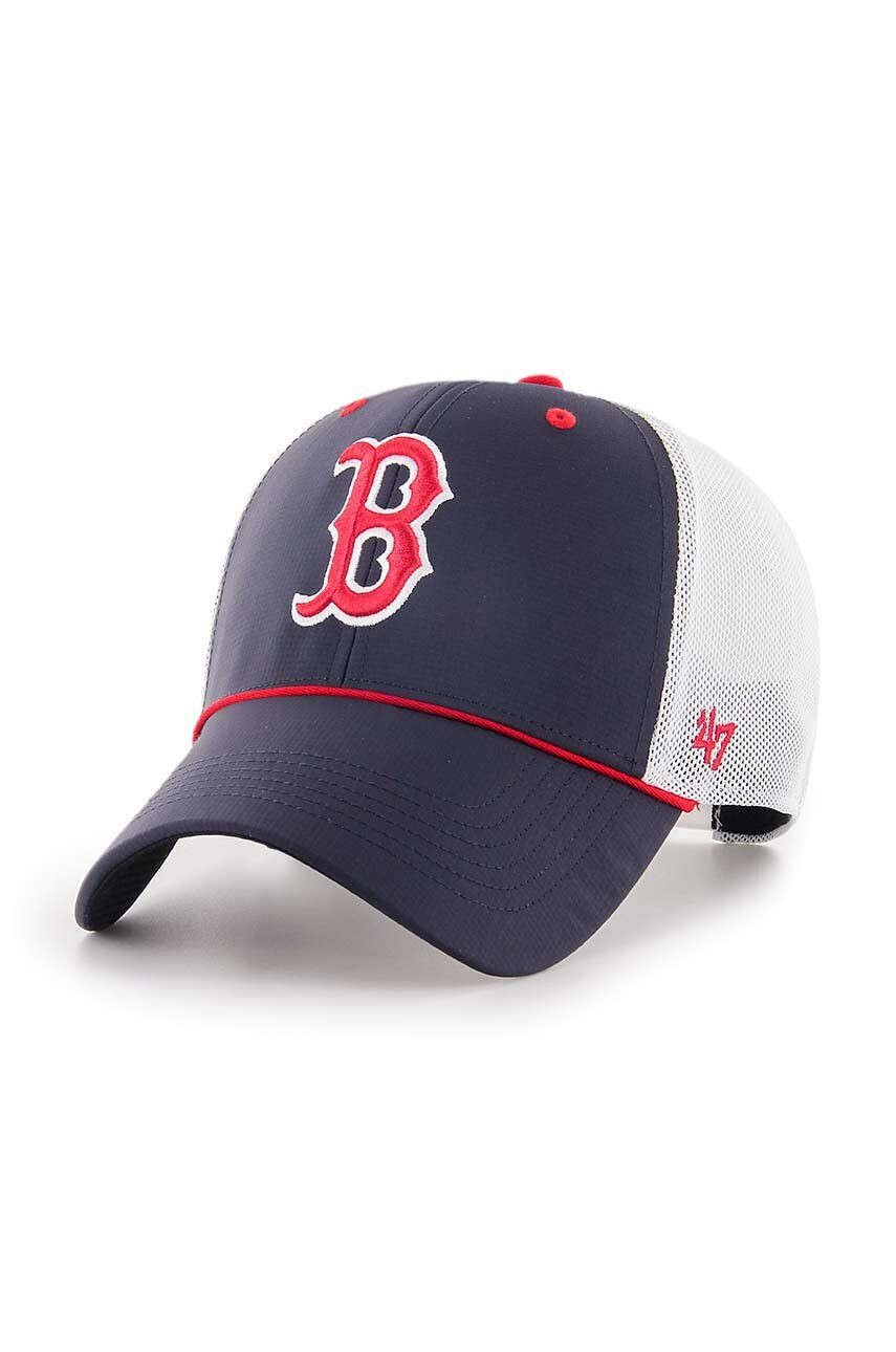 47brand Kapa s šiltom MLB Boston Red Sox mornarsko modra barva - Pepit.si