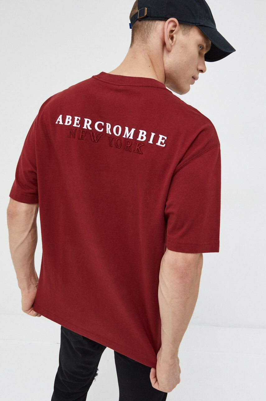 Abercrombie & Fitch Bombažna kratka majica - Pepit.si