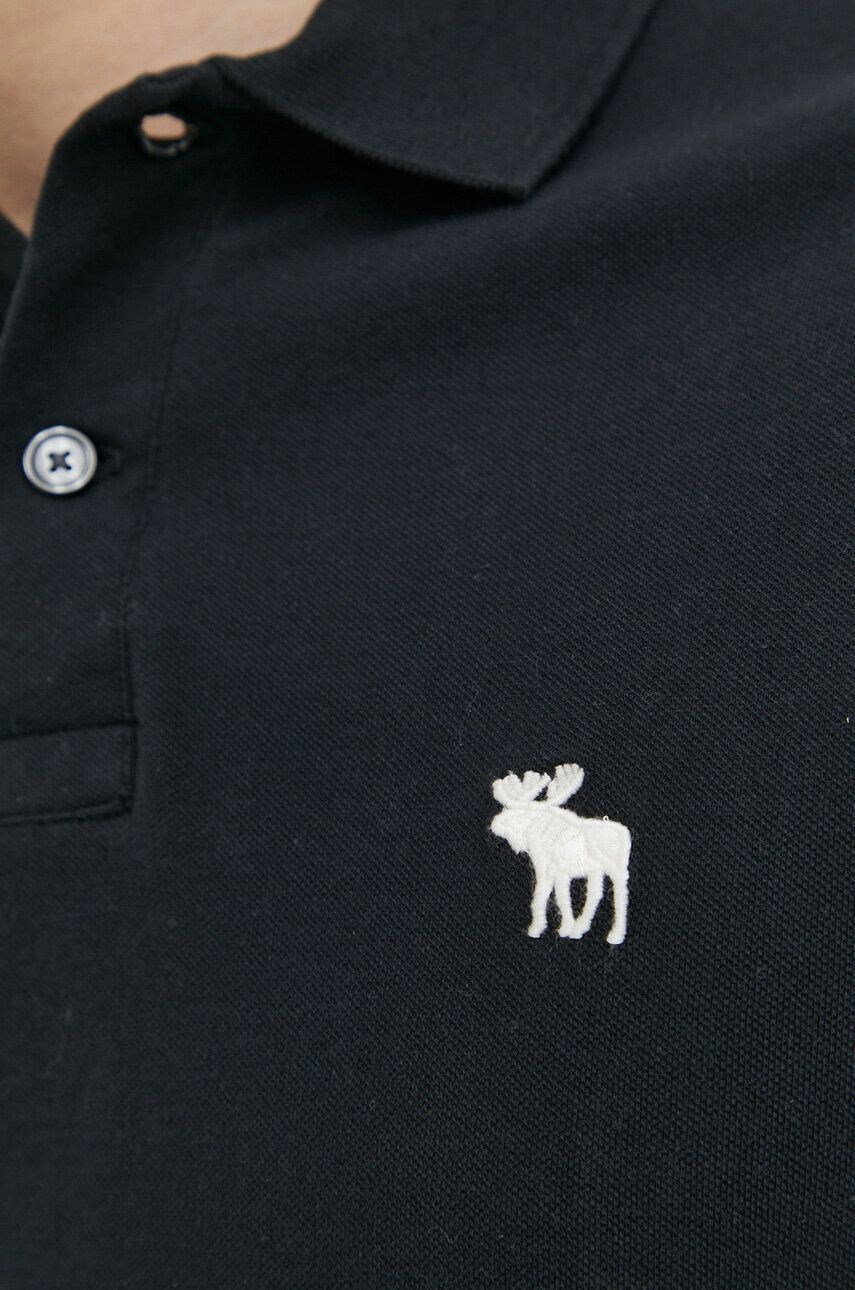 Abercrombie & Fitch Polo 3-pack moški siva barva - Pepit.si