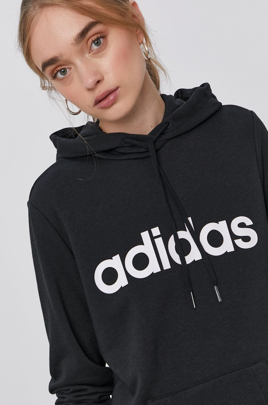 adidas Bluza ženska črna barva - Pepit.si