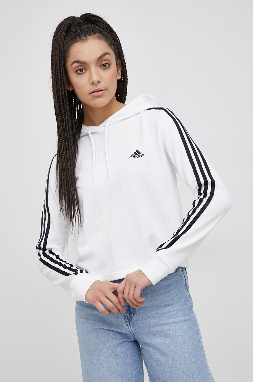 adidas Bluza ženska bela barva - Pepit.si