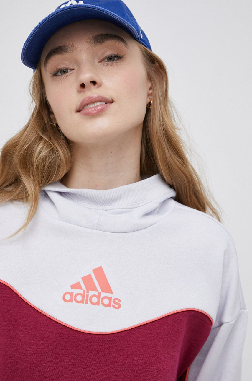 adidas Bluza ženska roza barva - Pepit.si