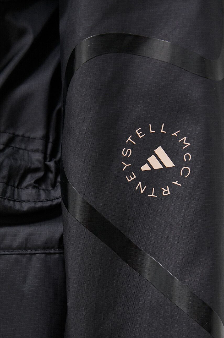 adidas by Stella McCartney Parka ženska črna barva - Pepit.si