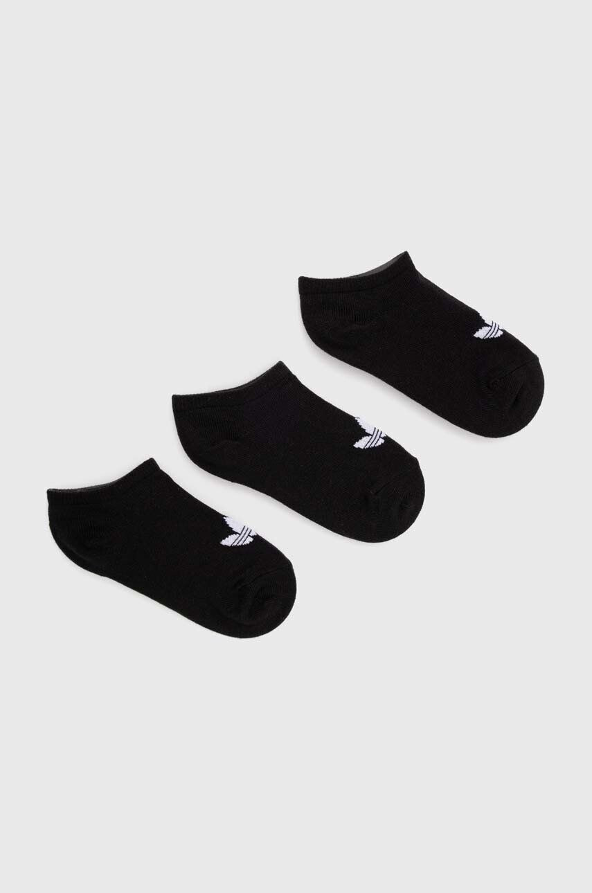 adidas Nogavice 3-pack črna barva - Pepit.si