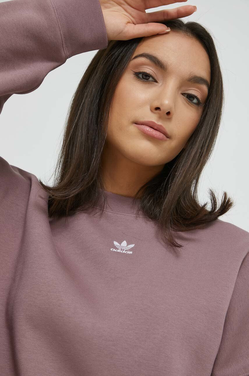 adidas Originals Bluza ženska roza barva - Pepit.si