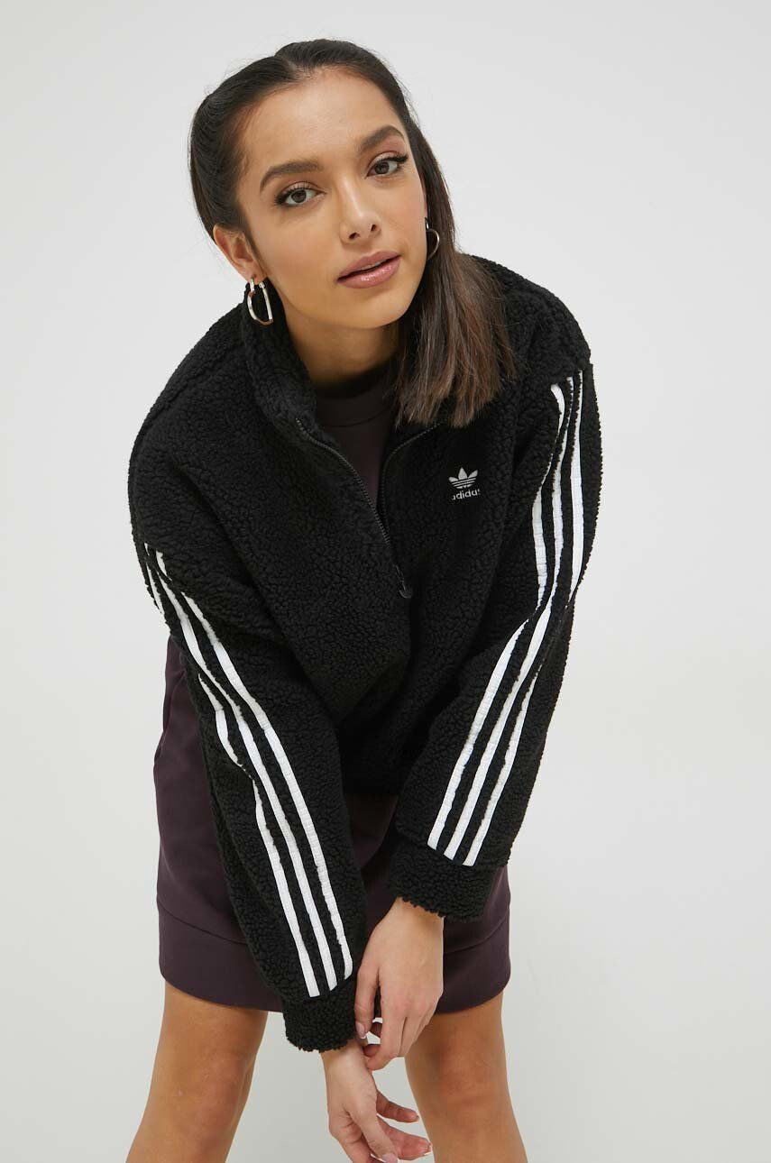 adidas Originals Bluza ženska črna barva - Pepit.si