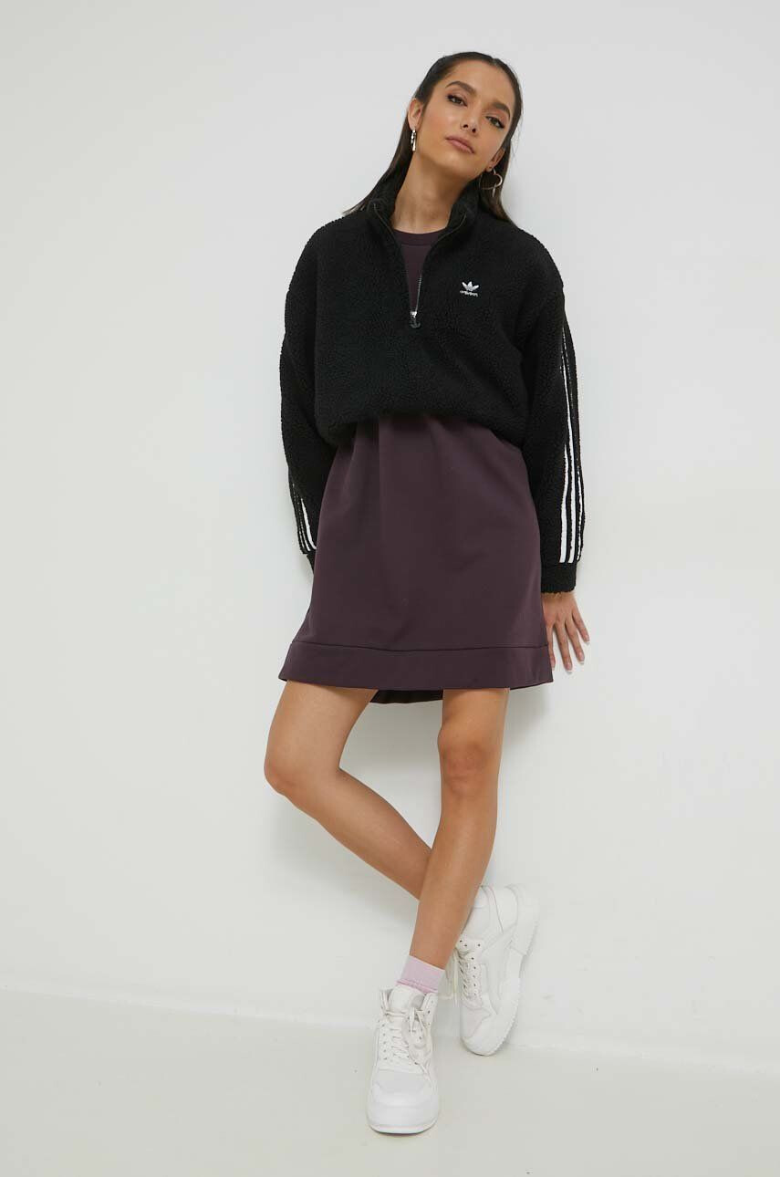 adidas Originals Bluza ženska črna barva - Pepit.si