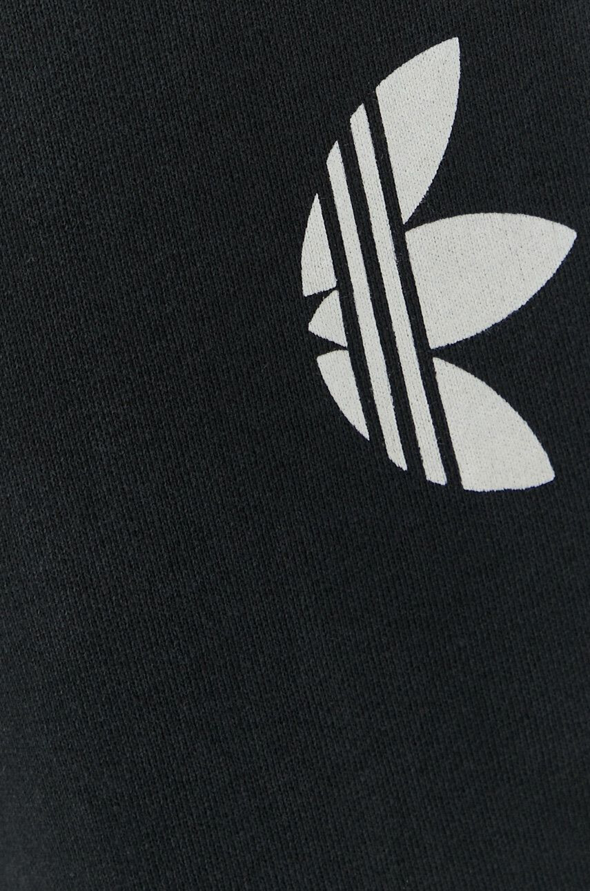 adidas Originals Bombažen spodnji del trenirke moški črna barva - Pepit.si