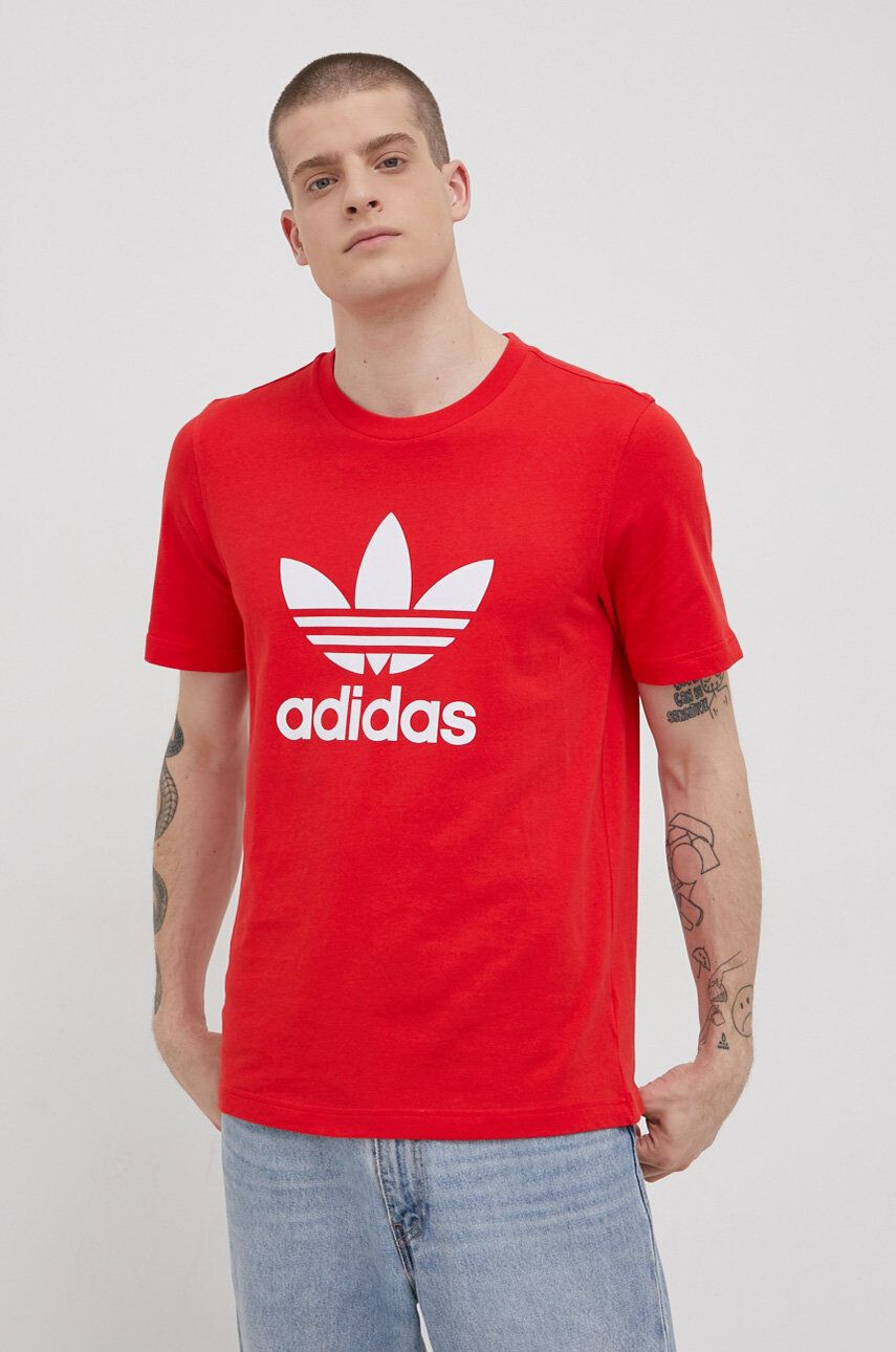 adidas Originals Bombažen t-shirt Adicolor - Pepit.si