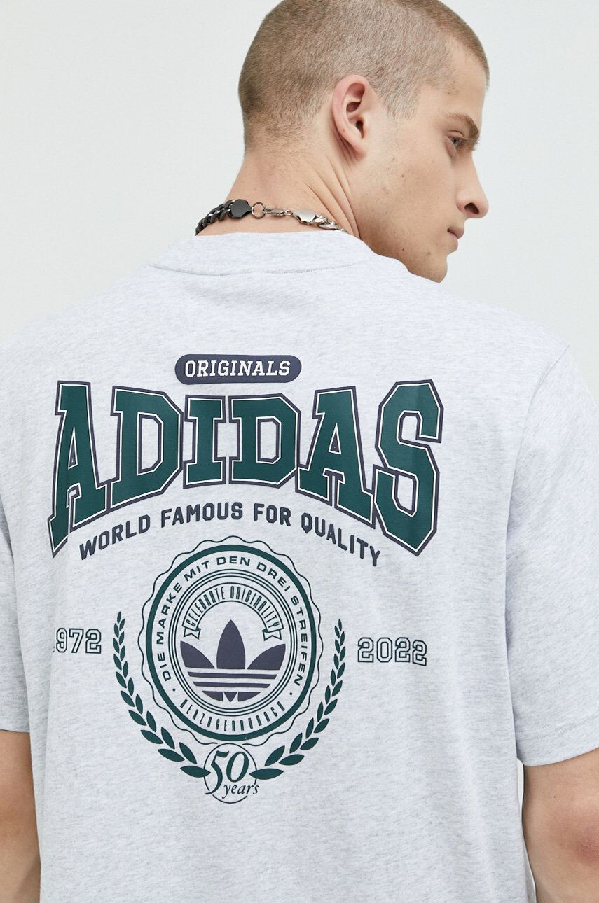 adidas Originals Bombažna kratka majica - Pepit.si