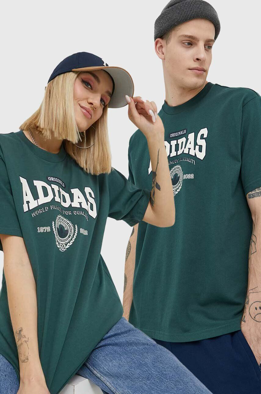 adidas Originals Bombažna kratka majica - Pepit.si