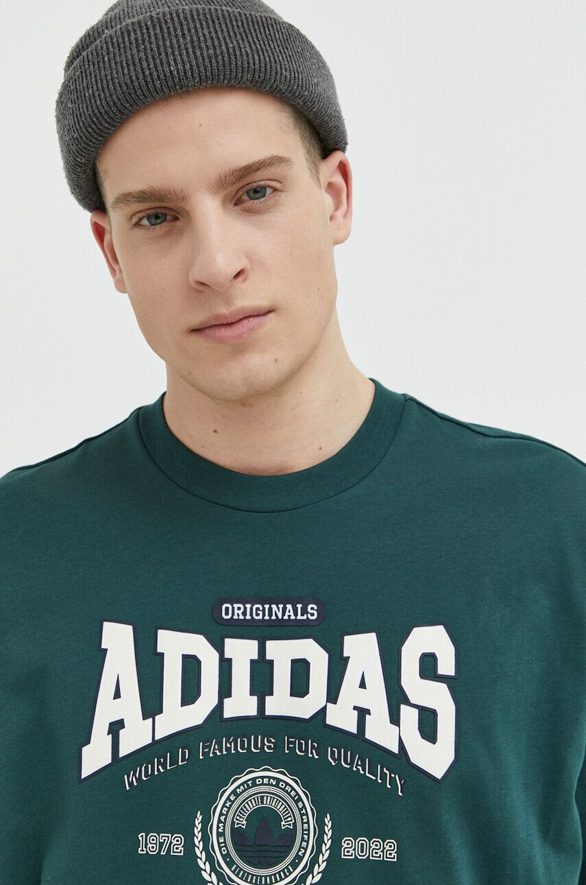 adidas Originals Bombažna kratka majica - Pepit.si