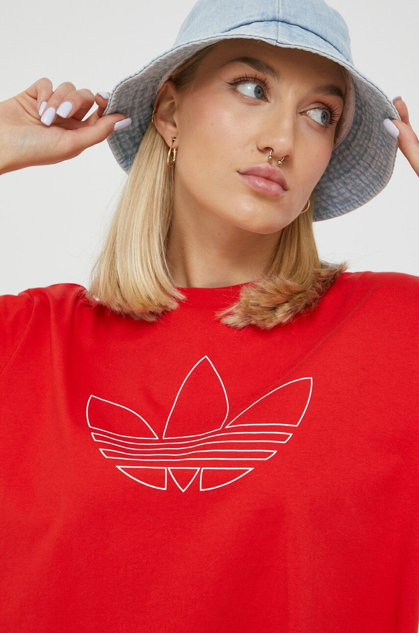 adidas Originals Bombažna kratka majica - Pepit.si