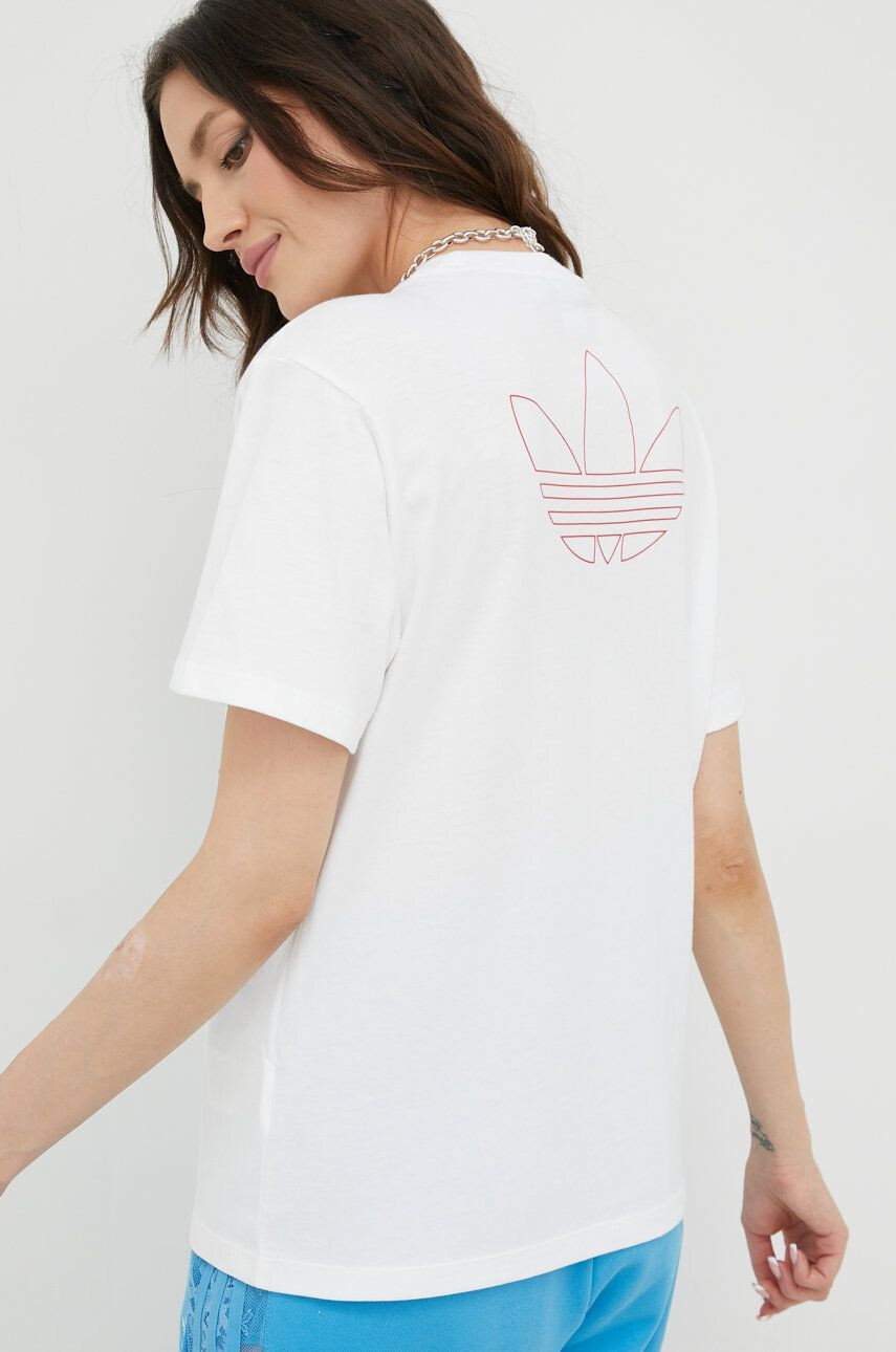 adidas Originals Bombažna kratka majica - Pepit.si