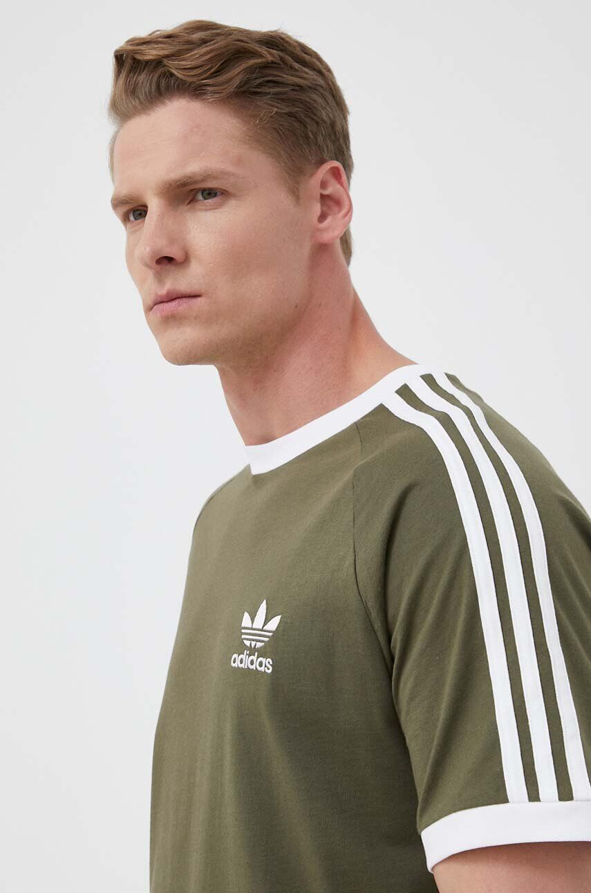 adidas Originals Bombažna kratka majica bela barva - Pepit.si