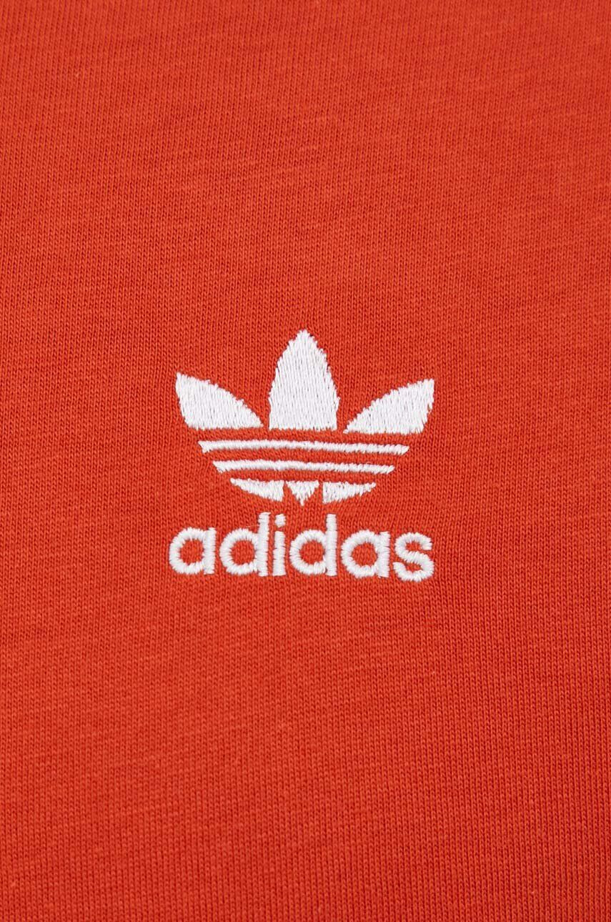 adidas Originals Bombažna kratka majica oranžna barva - Pepit.si