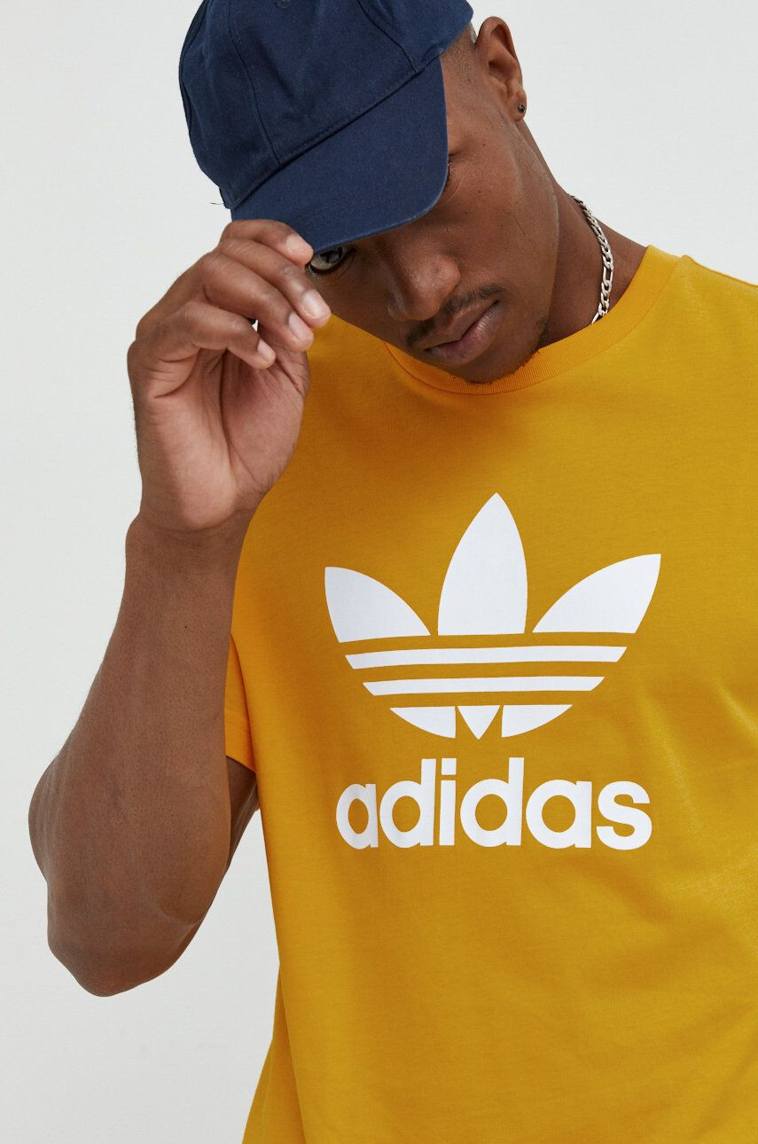 adidas Originals Bombažna kratka majica - Pepit.si