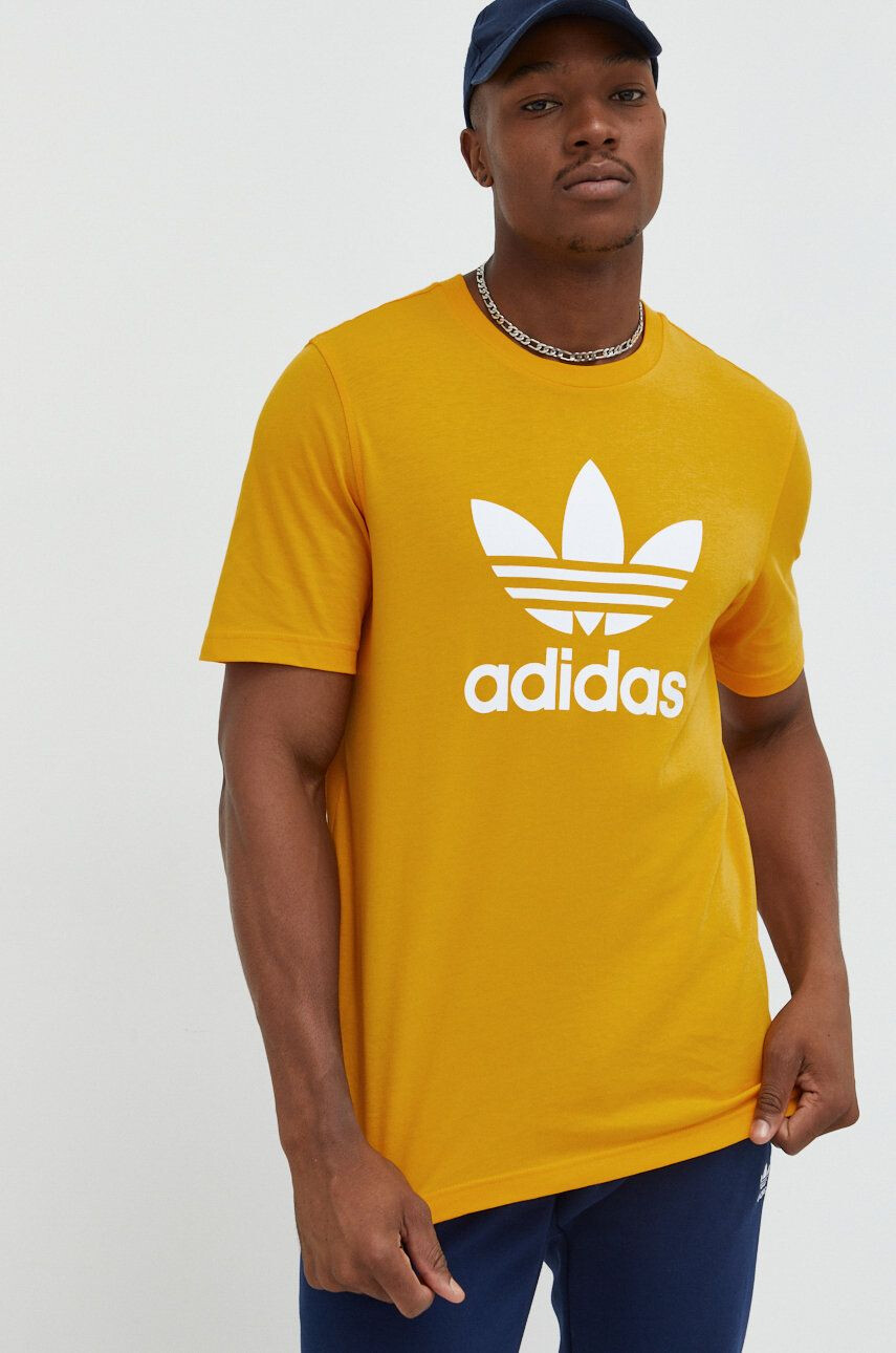 adidas Originals Bombažna kratka majica - Pepit.si