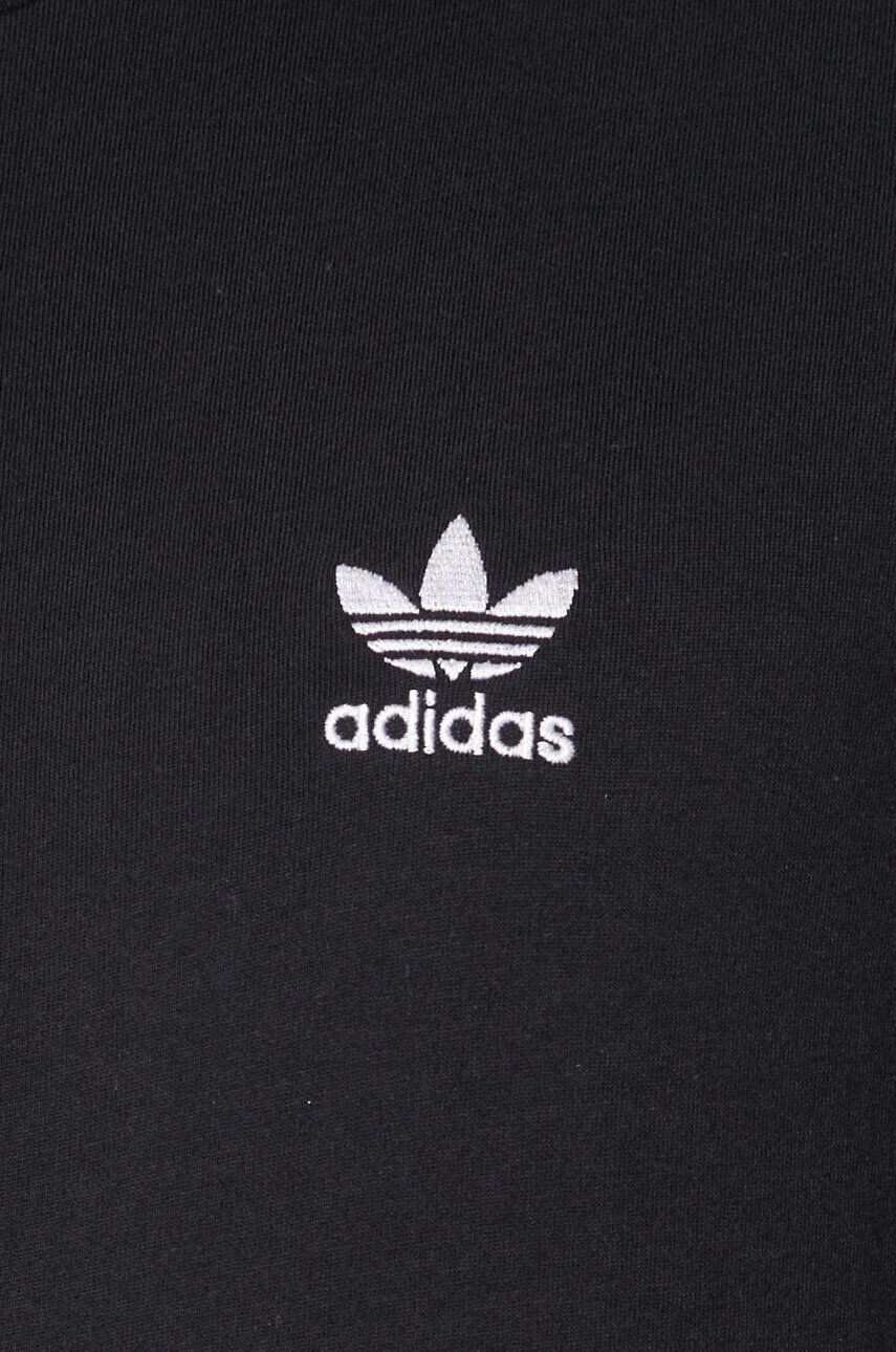 adidas Originals Bombažna kratka majica črna barva - Pepit.si