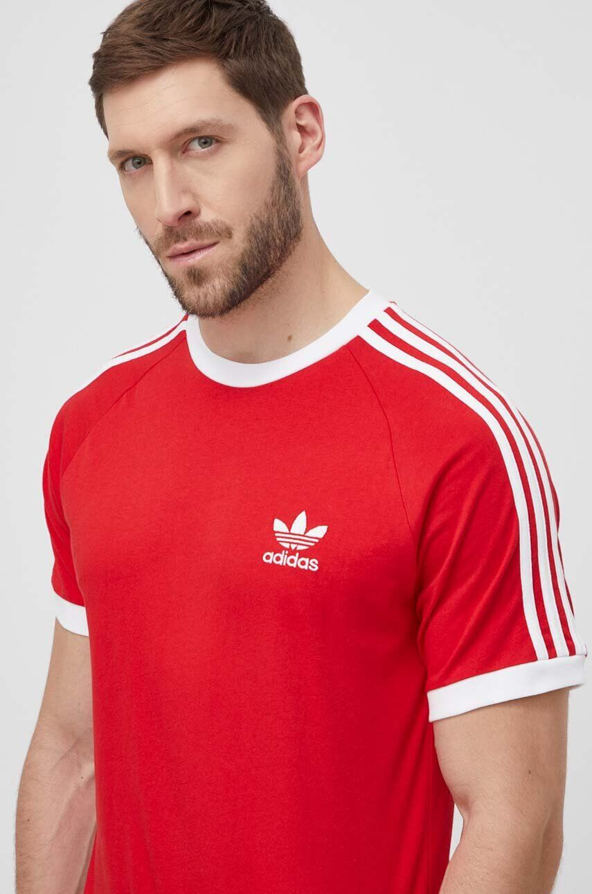 adidas Originals Bombažna kratka majica bela barva - Pepit.si