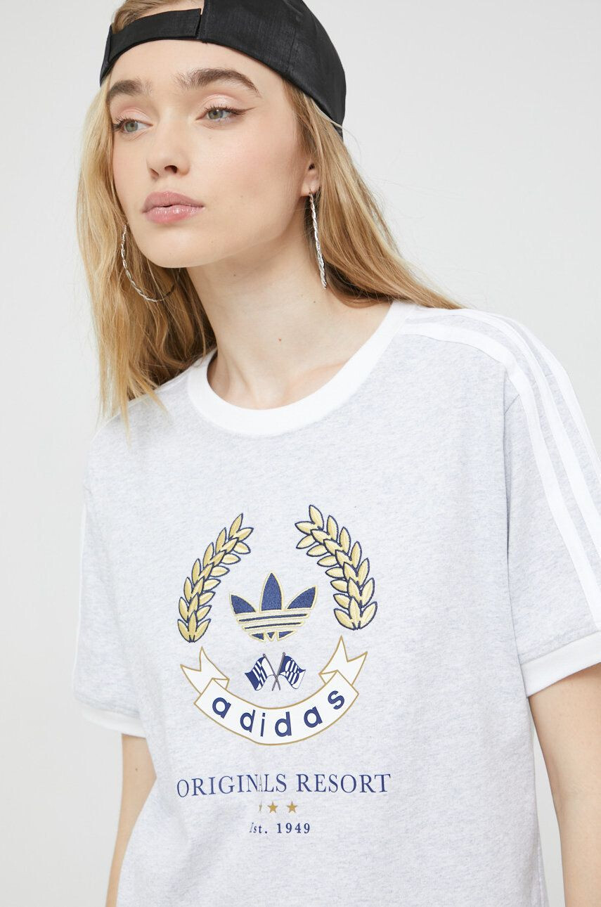 adidas Originals Bombažna kratka majica - Pepit.si