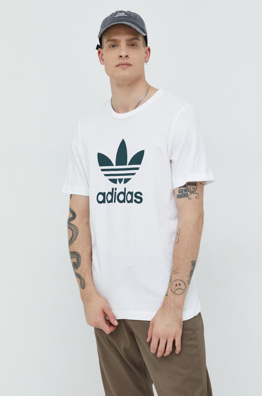 adidas Originals Bombažna kratka majica - Pepit.si